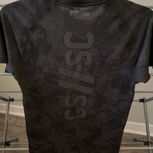 Gymshark Black Camouflage T-Shirt